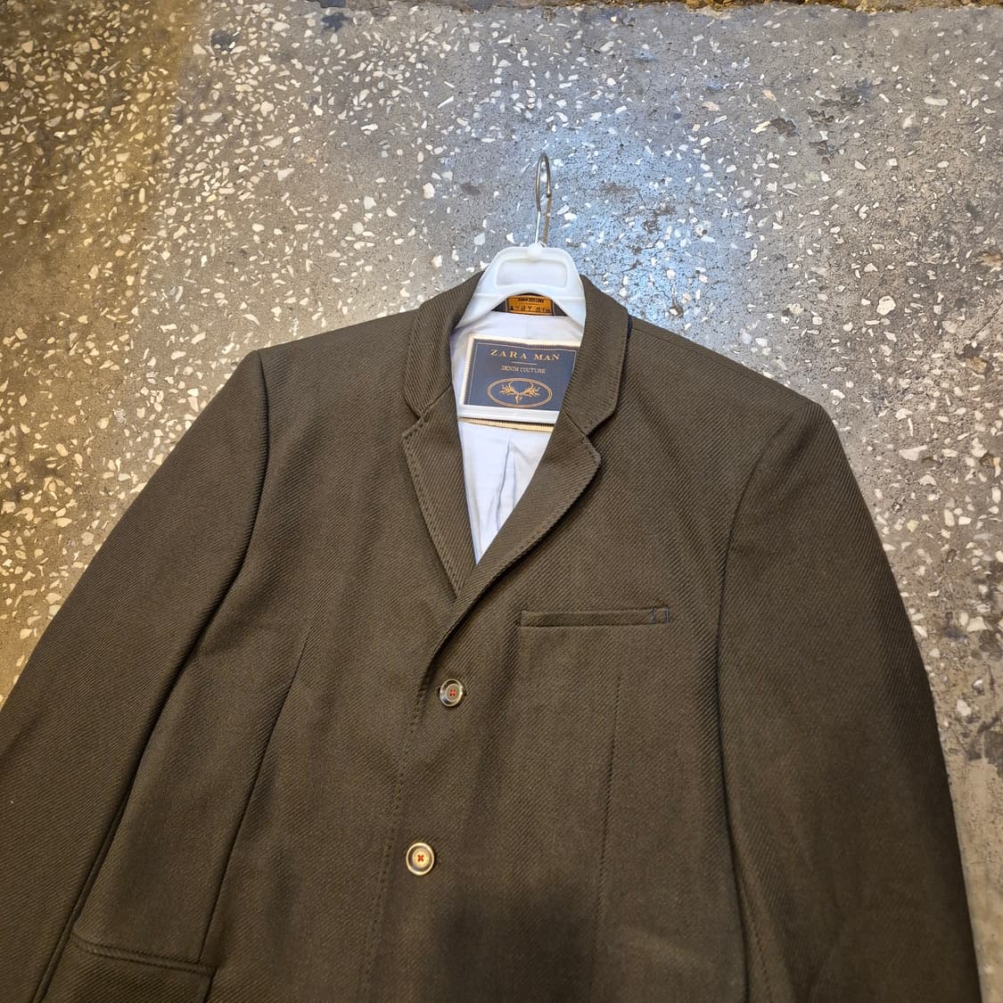 M(95) 자라 카키 블레이져  상품이미지8