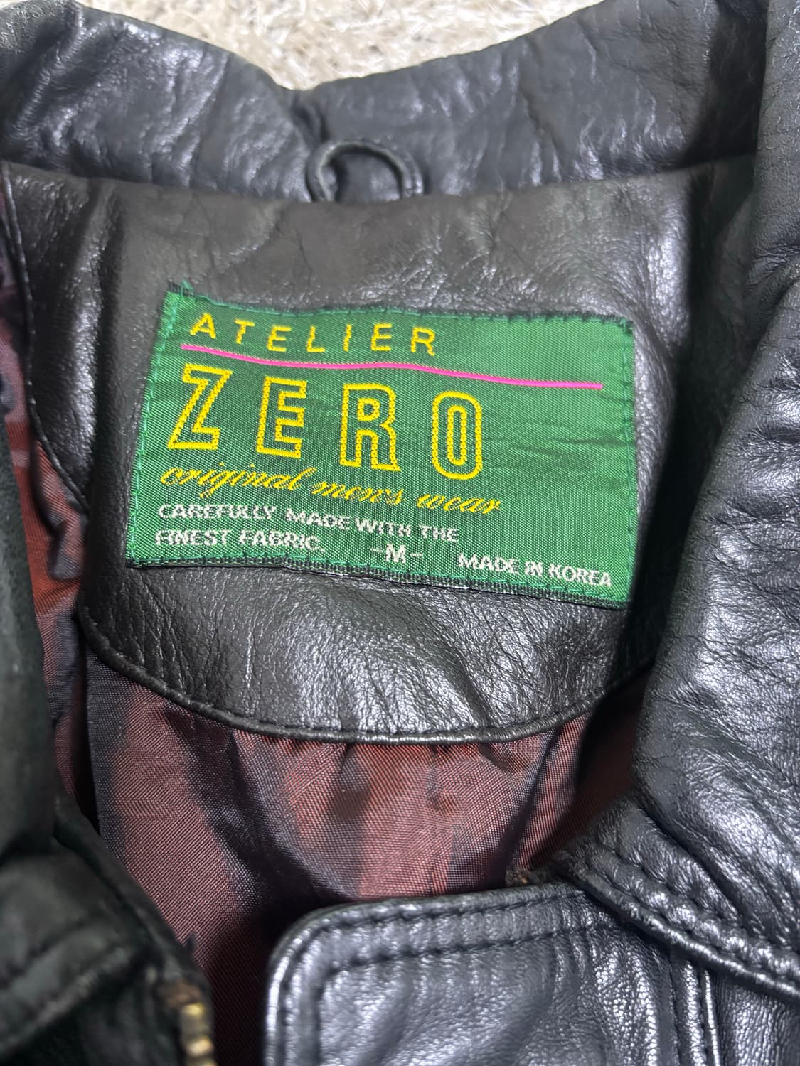 일본판 양가죽 자켓 사이즈 105 상품이미지3