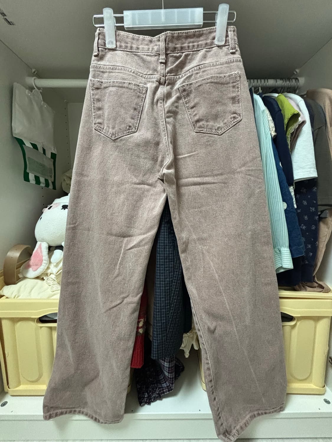 샵페어리 washed stitch cotton pants 상품이미지2