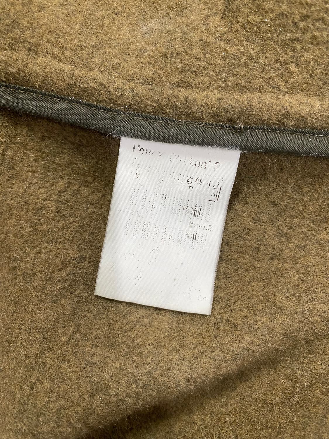 헨리코튼 카키브라운 울 혼방 더플 코트 95 상품이미지5