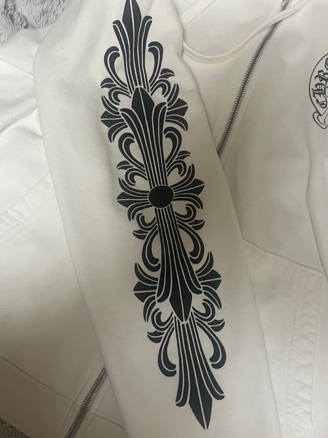 Chrome heart hoodie 플로랄 (플리스) 상품이미지7