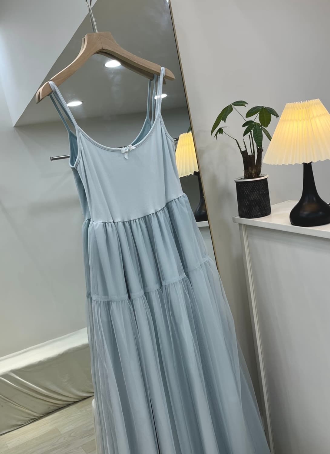 하늘색 원피스 상품이미지1