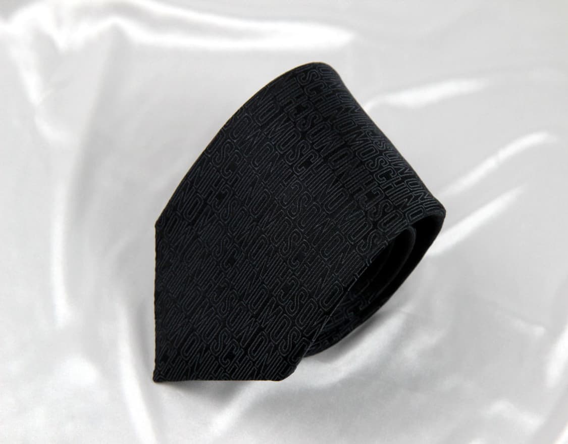 모스키노 8.3cm 미사용 S등급 신형 남자 명품넥타이 상품이미지1
