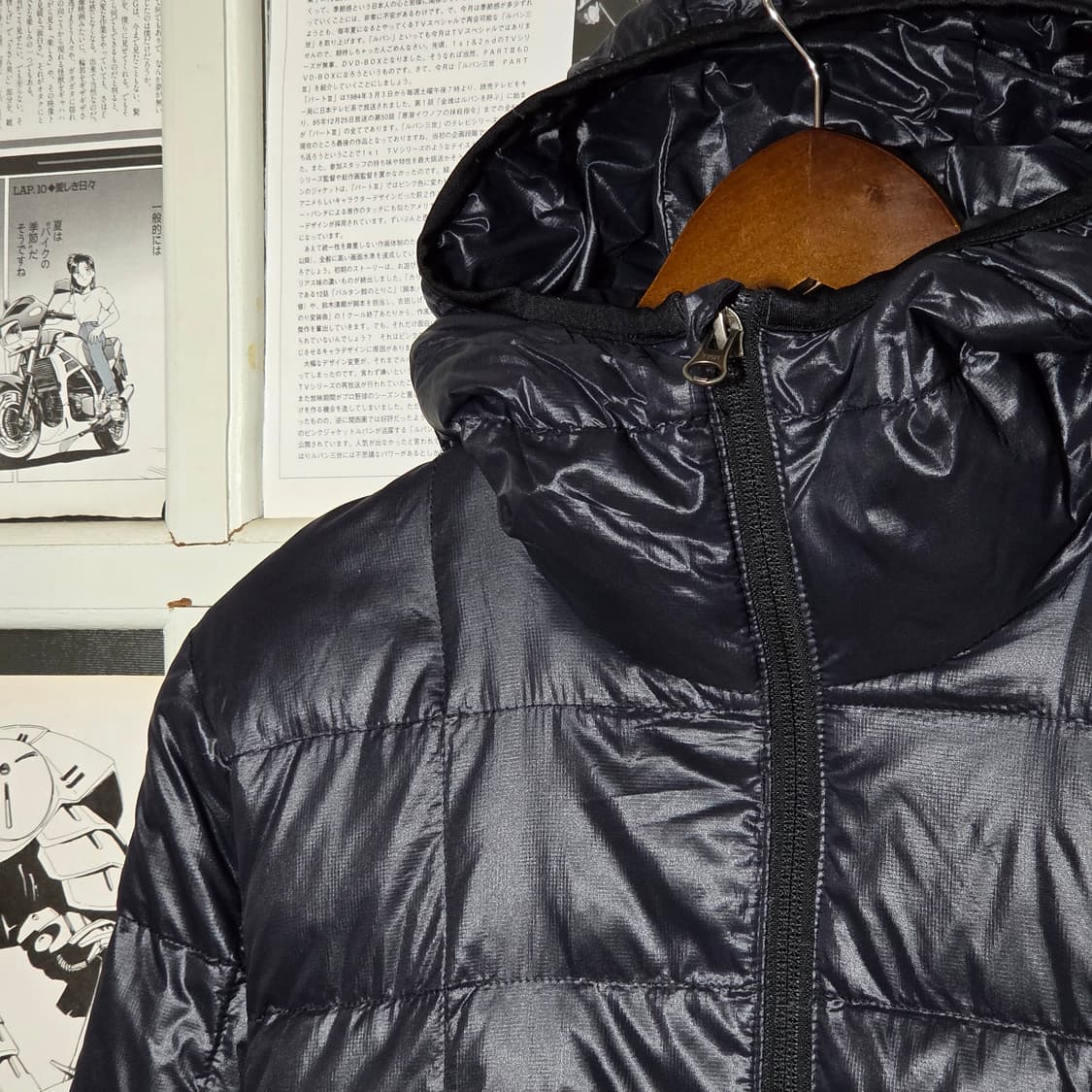 JPN 캠프 세븐 덕다운 후드 경량 패딩 상품이미지3