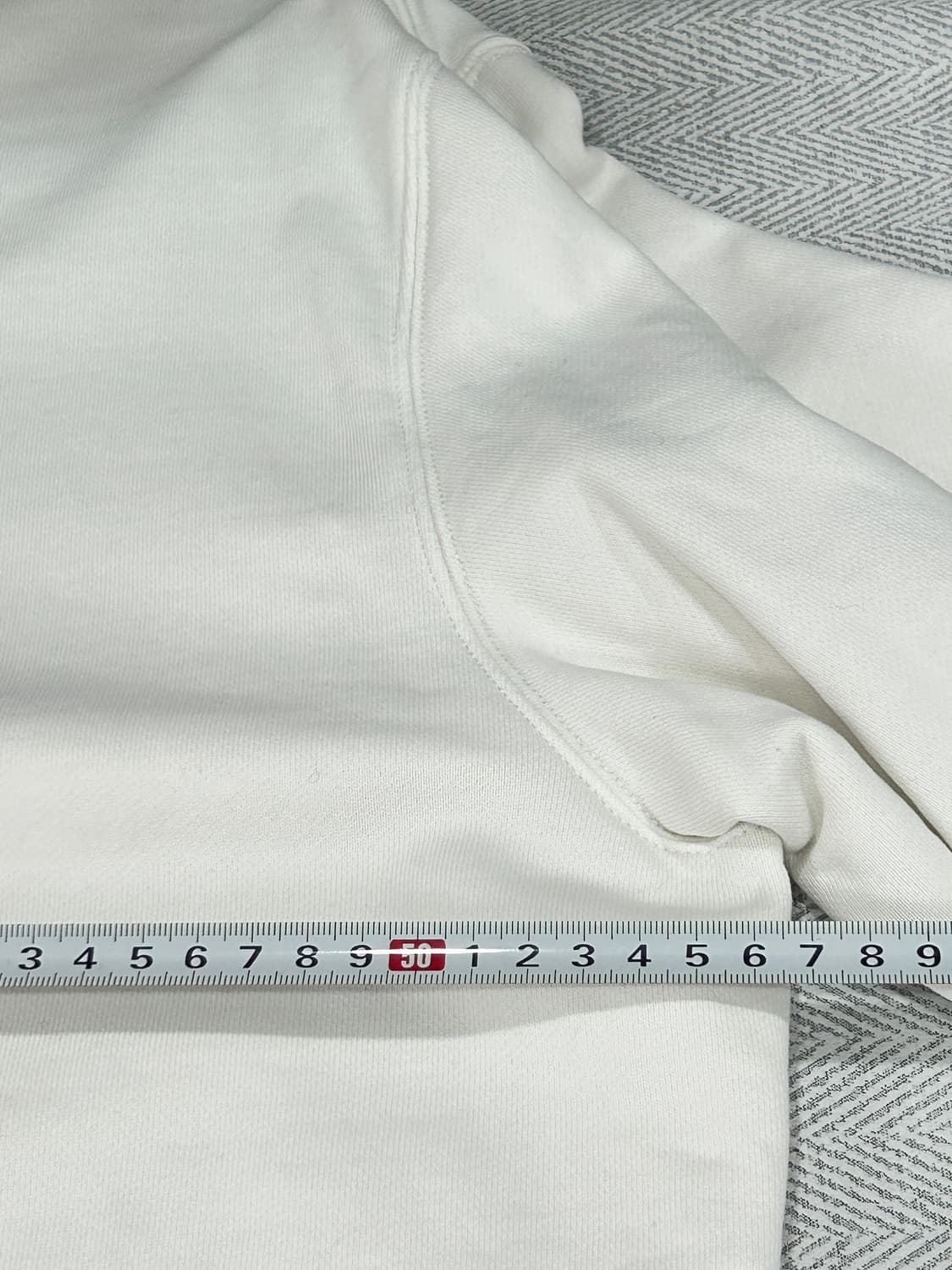 라코스테 아이보리 로고 맨투맨 남성 L 100 상품이미지7