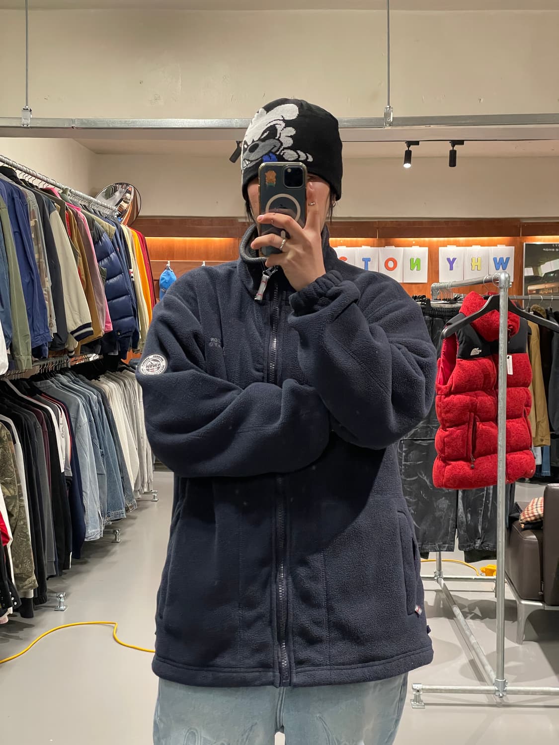 빈티지 플리스 자켓   상품이미지2