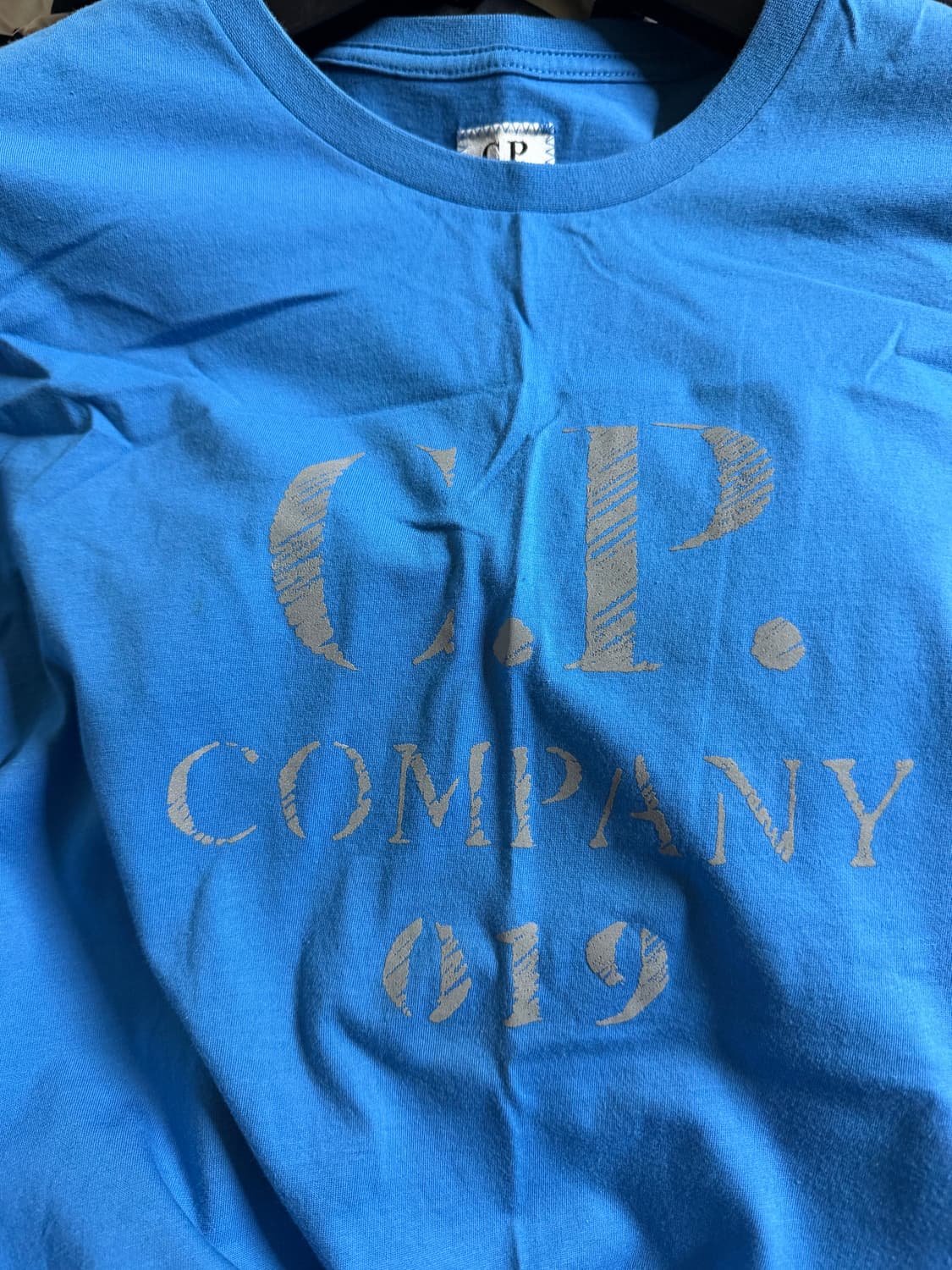 CP컴퍼니 블루 그레이 반팔티 L사이즈 상품이미지3