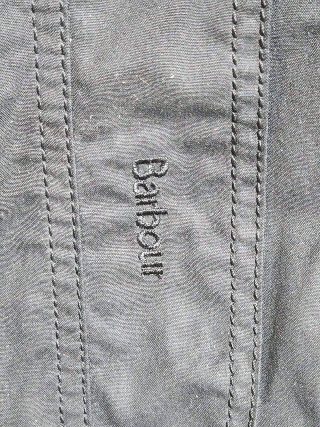 (M) 바버 벨세이 왁스자켓 블랙 BELSAY 왁싱점퍼 안감누빔  상품이미지6