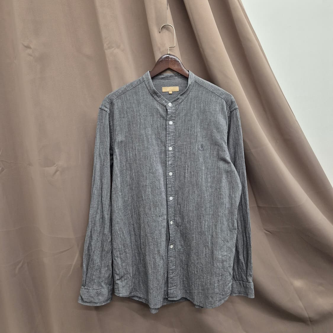 빈폴 쿨 코튼 헨리넥 셔츠 XL 상품이미지1