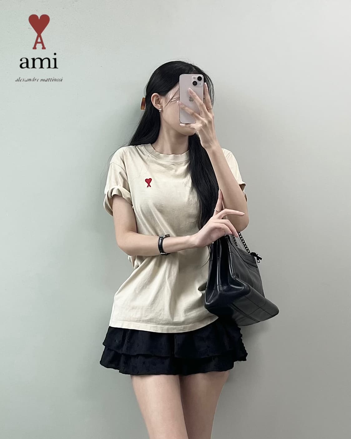 Ami 반팔티 상품이미지3
