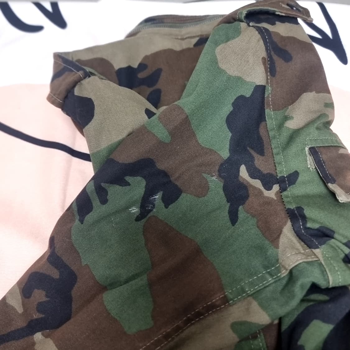 usa제 미군 우드랜드 아카풀코 골드 카모 야상 점퍼(L) 상품이미지8