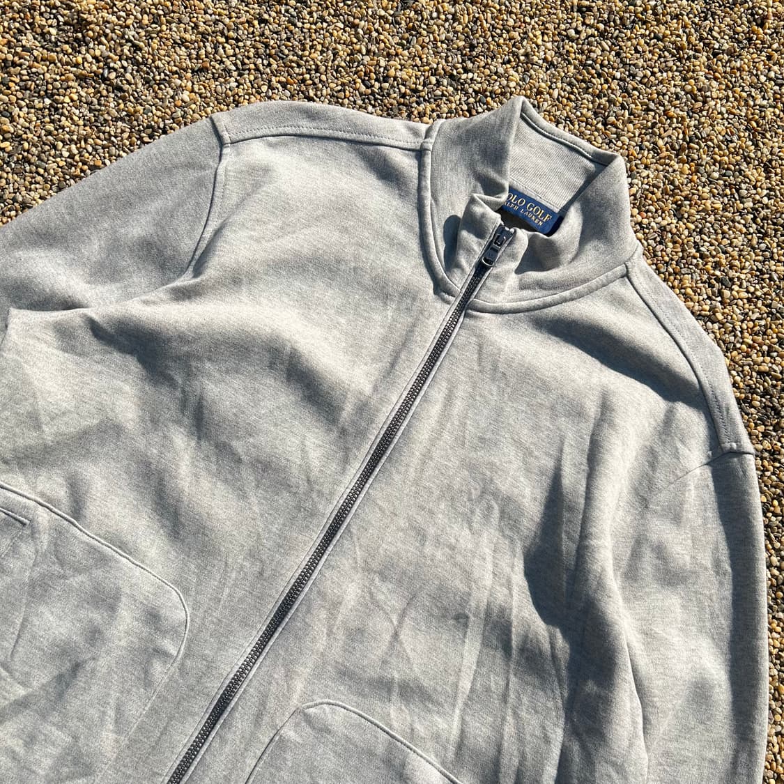 폴로 랄프로렌 골프 그레이 집업 상품이미지2