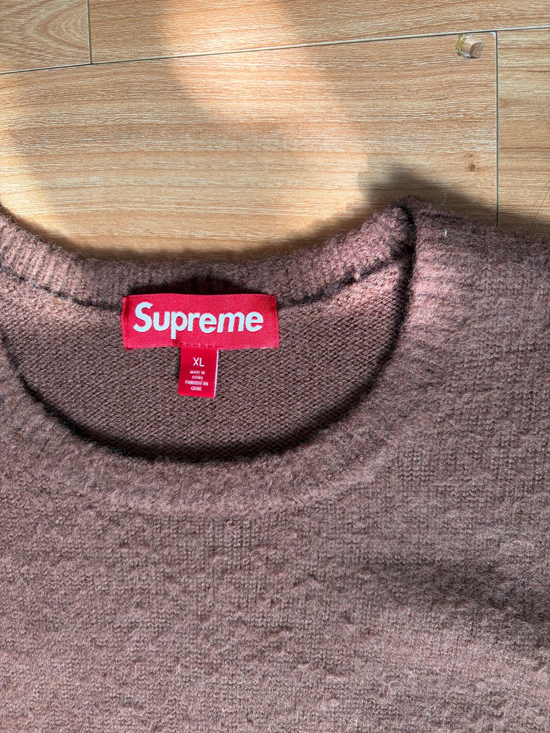 [XL] 슈프림 필드 스웨터 브라운  상품이미지3