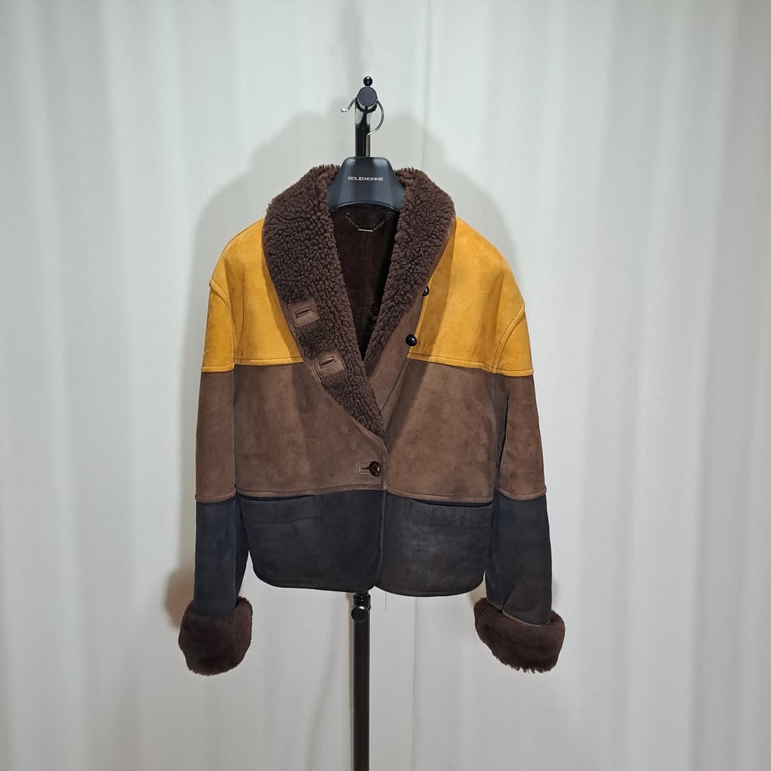 (택포 여성) 시어링 양가죽 양털 숏 무스탕 L B710 상품이미지2