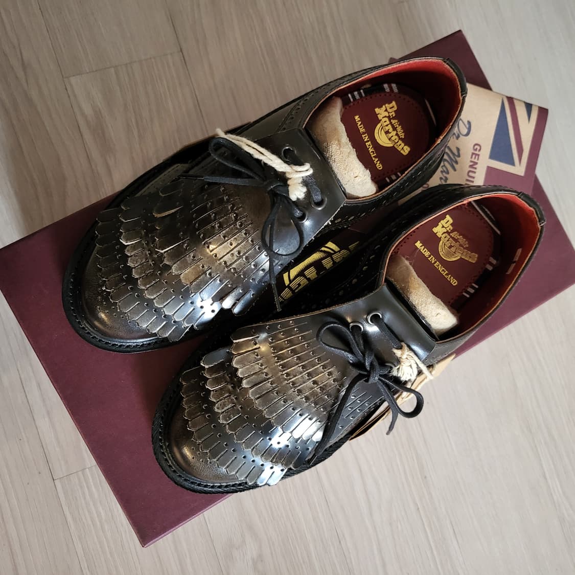 닥터마틴 엘리자베스 윙팁(uk3)새상품 상품이미지4