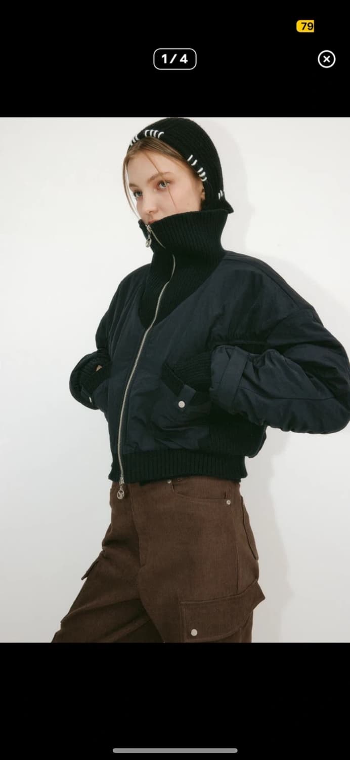 Yuse 유즈 숏패딩 상품이미지1