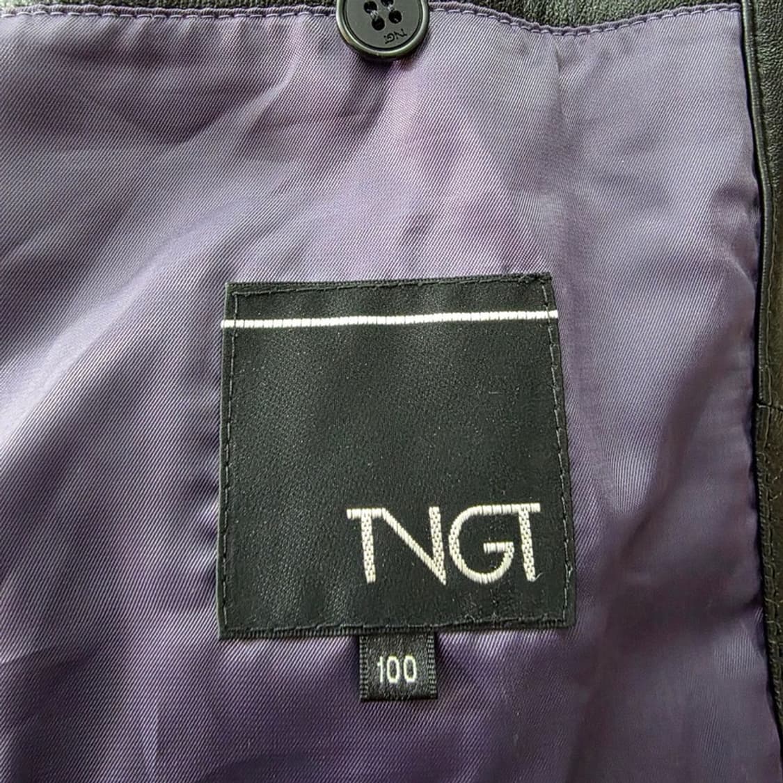 TNGT 리얼 램스킨 싱글 자켓 L 상품이미지5