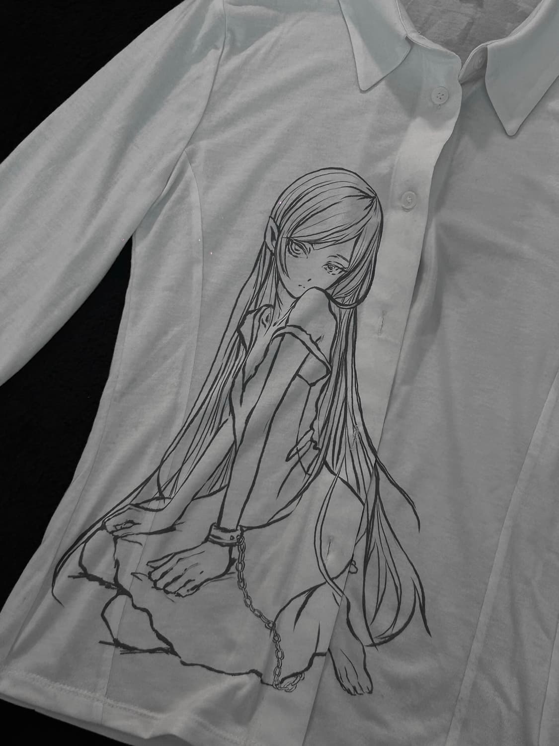 Bonnae Three-quarter Sleeve Shirt 상품이미지2
