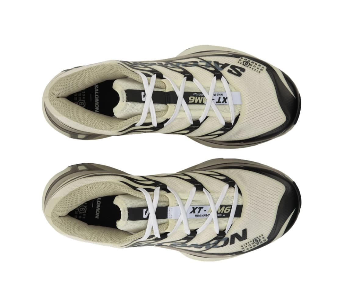 새상품)살로몬 x MM6 메종 마르지엘라 XT-MM6 바닐라 아이스 블랙 상품이미지4