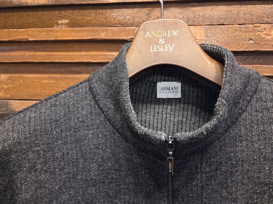 아르마니 꼴레지오니 짚업니트  상품이미지3