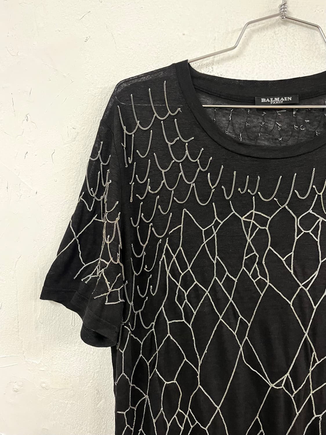 발망 2009SS 데카르넹 체인 반팔 티셔츠 상품이미지5