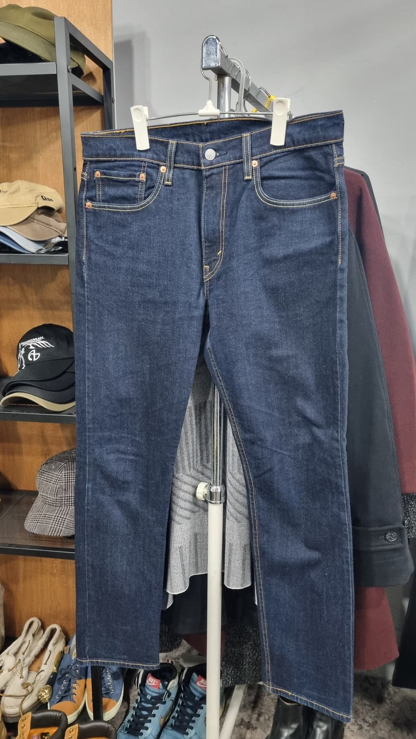 levis 502 찐청바지 허리32~33(허리단면43) 기장103 상품이미지1