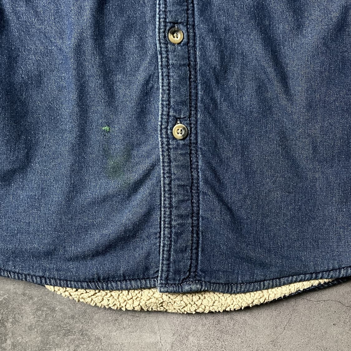 WRANGLER 랭글러 빈티지 셰르파안감 데님 셔츠자켓 A00360 상품이미지4