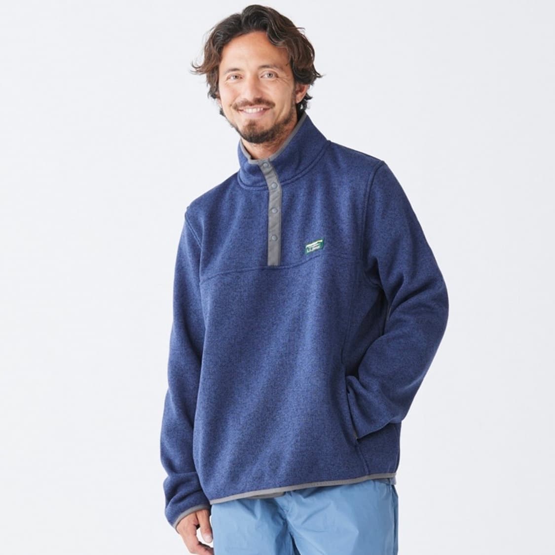 LLBean 엘엘빈 신칠라 감성 아노락 니트 플리스 M (100) 상품이미지9