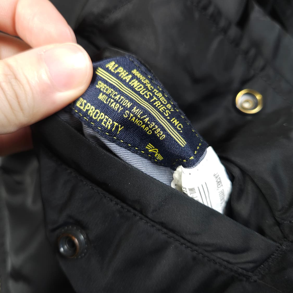 알파인더스트리 양면 항공 점퍼 상품이미지6