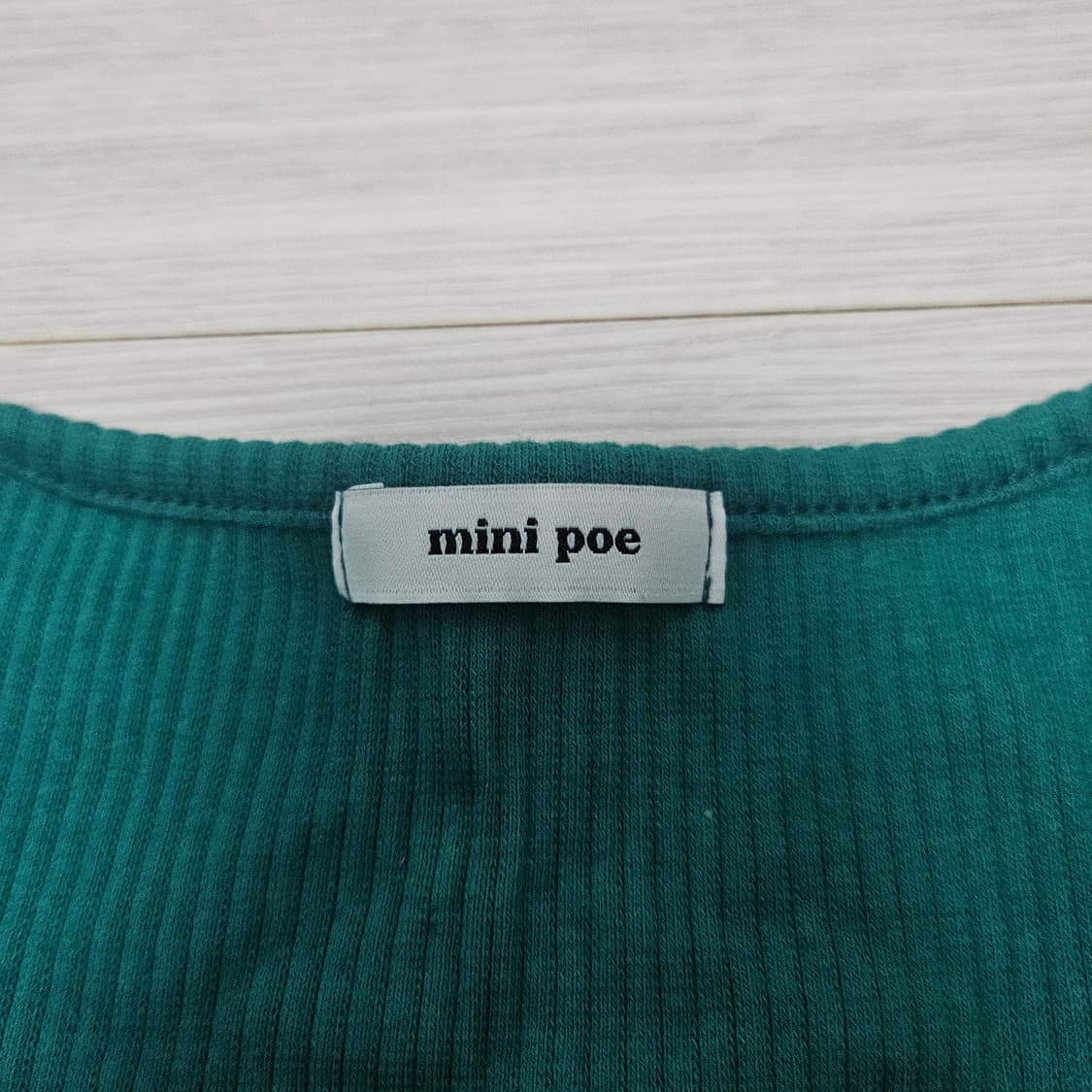 미니포에 셔링 탑 상품이미지3