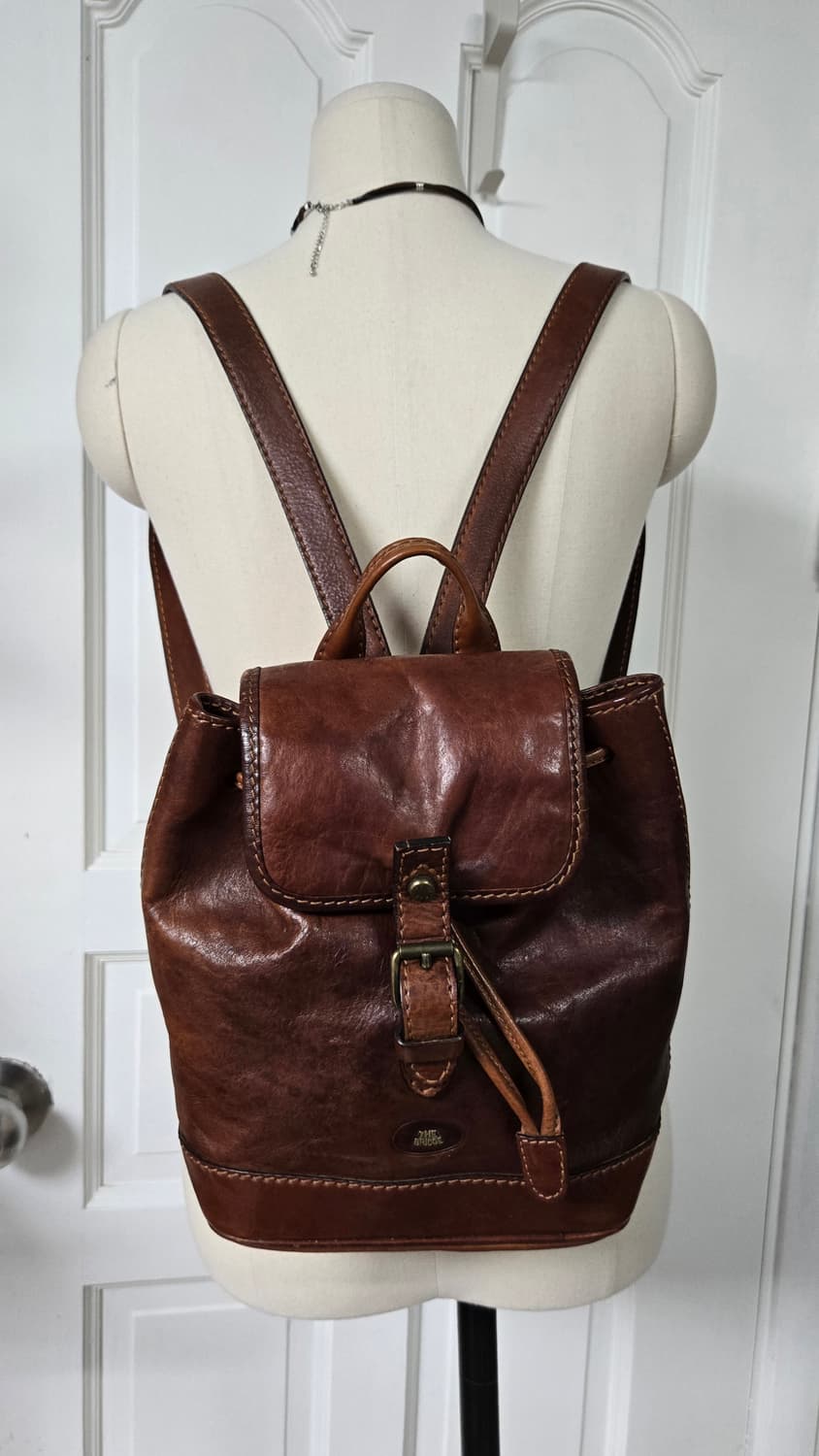 이태리 the bridge 빈티지가죽 백팩 상품이미지9
