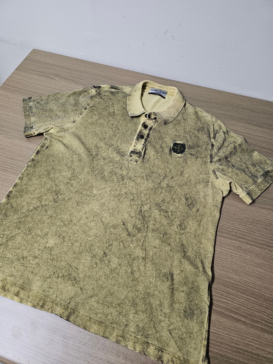 스톤아일랜드 더스트 워싱 반팔 카라티 상품이미지7