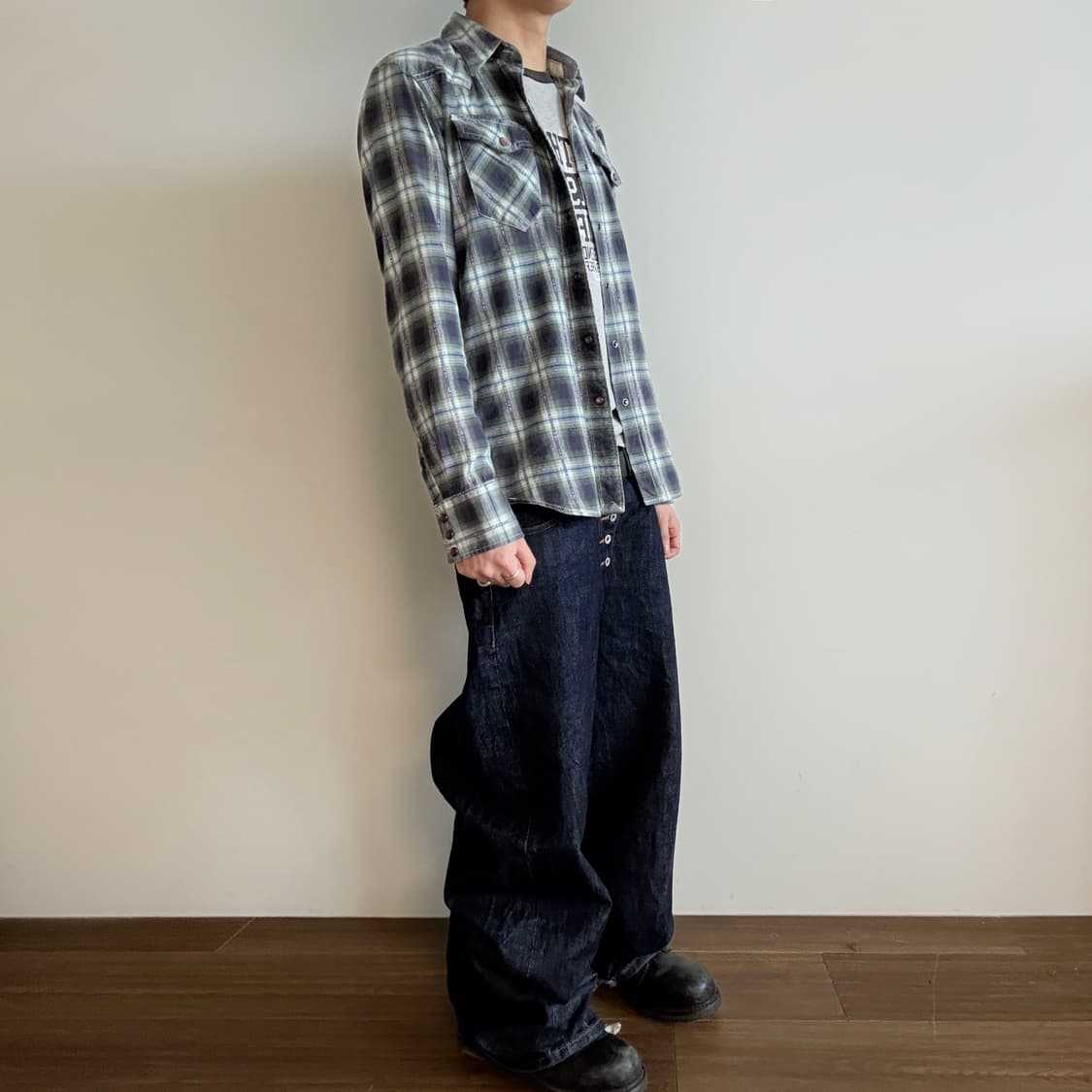 BACK NUMBER Western Plaid Check  상품이미지2