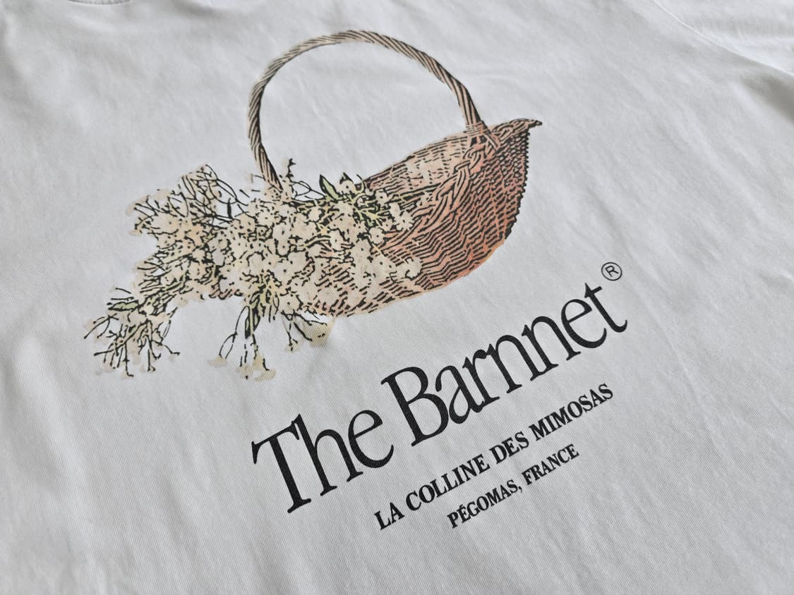 더바넷 Flower Basket T-Shirt_White S 상품이미지5