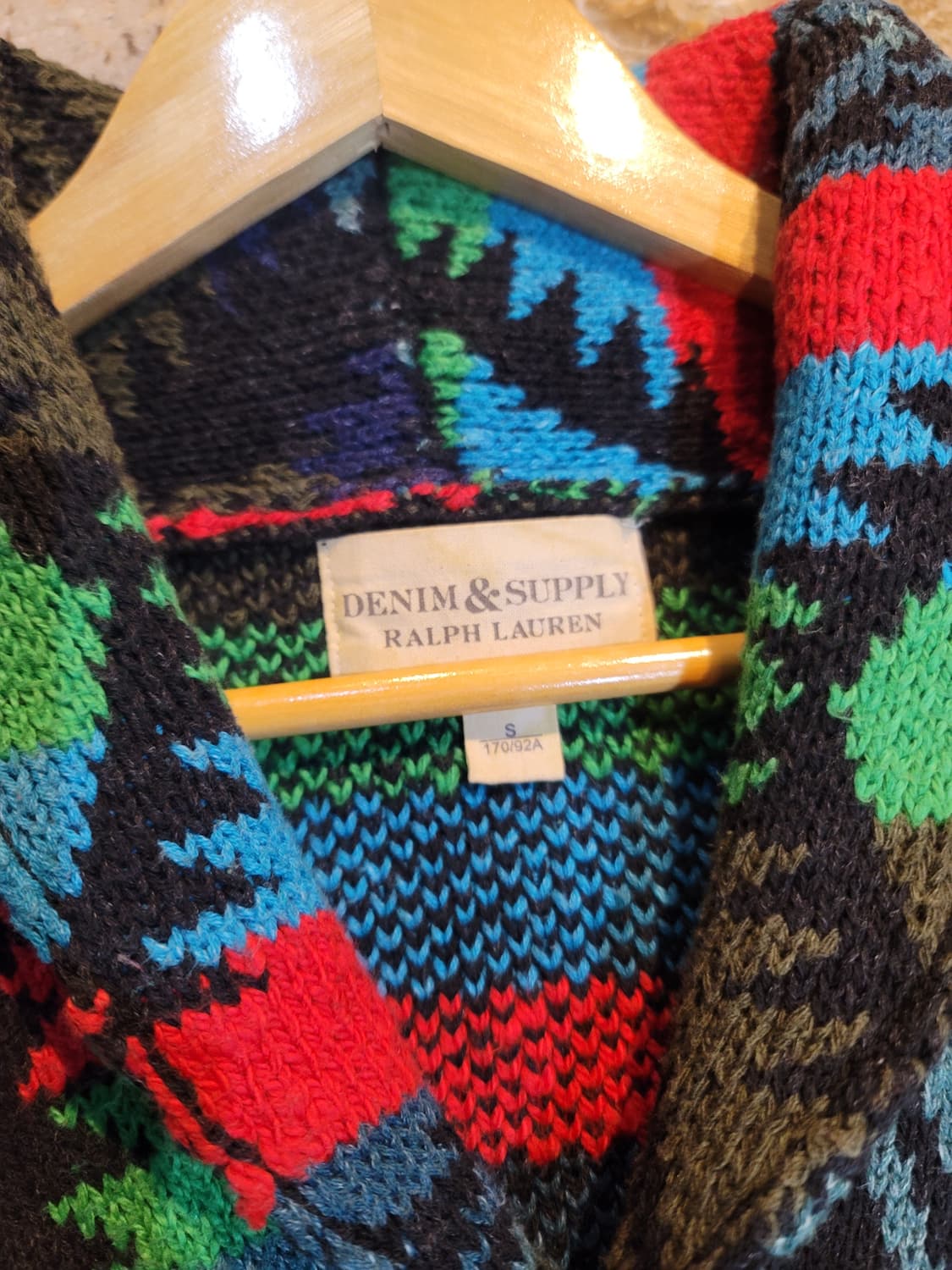 폴로 데님서플라이 나바호 숄카라 가디건  상품이미지6