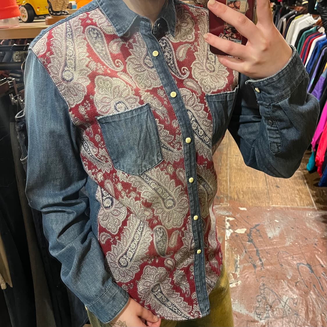 [HI] 빈티지 데님 셔츠 상품이미지3