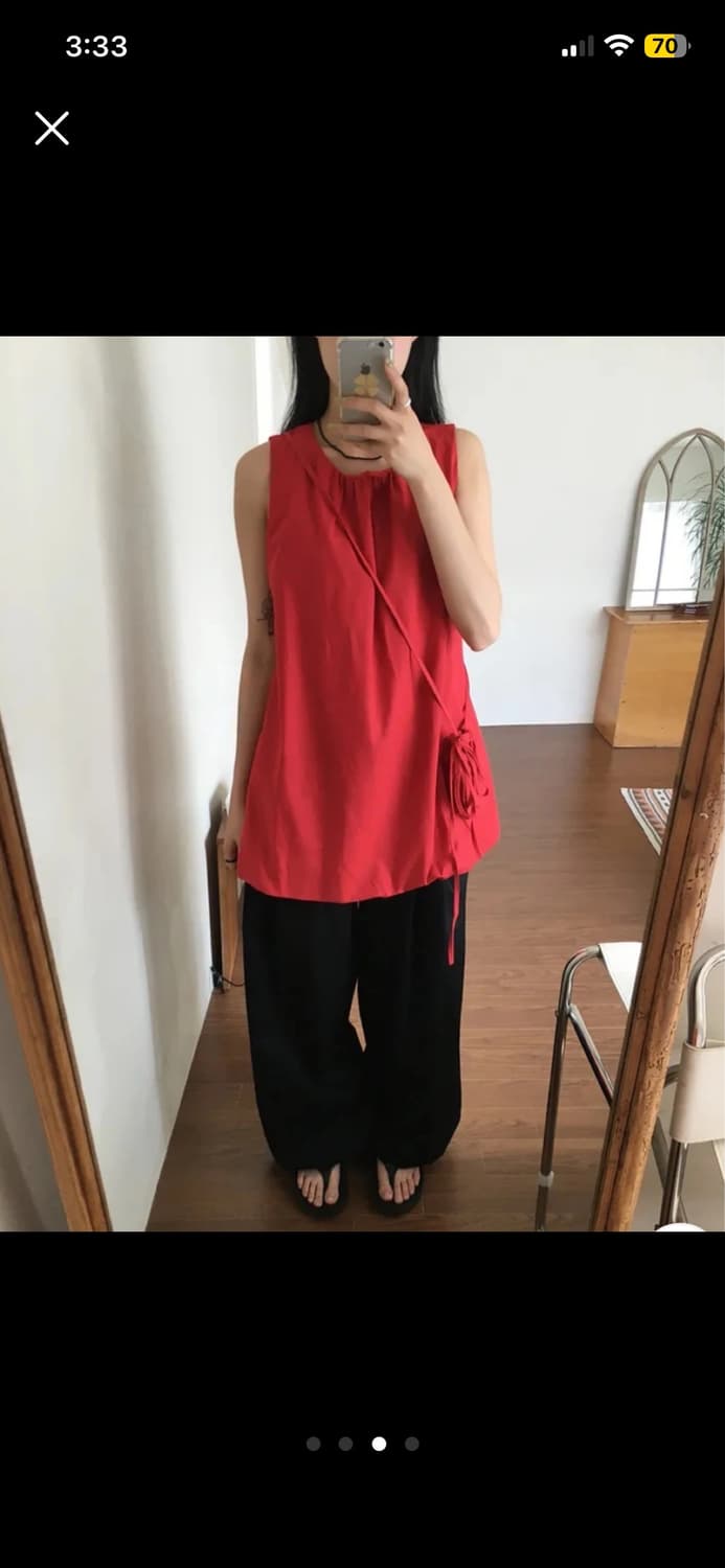 키티 레드 코디세트 상품이미지2