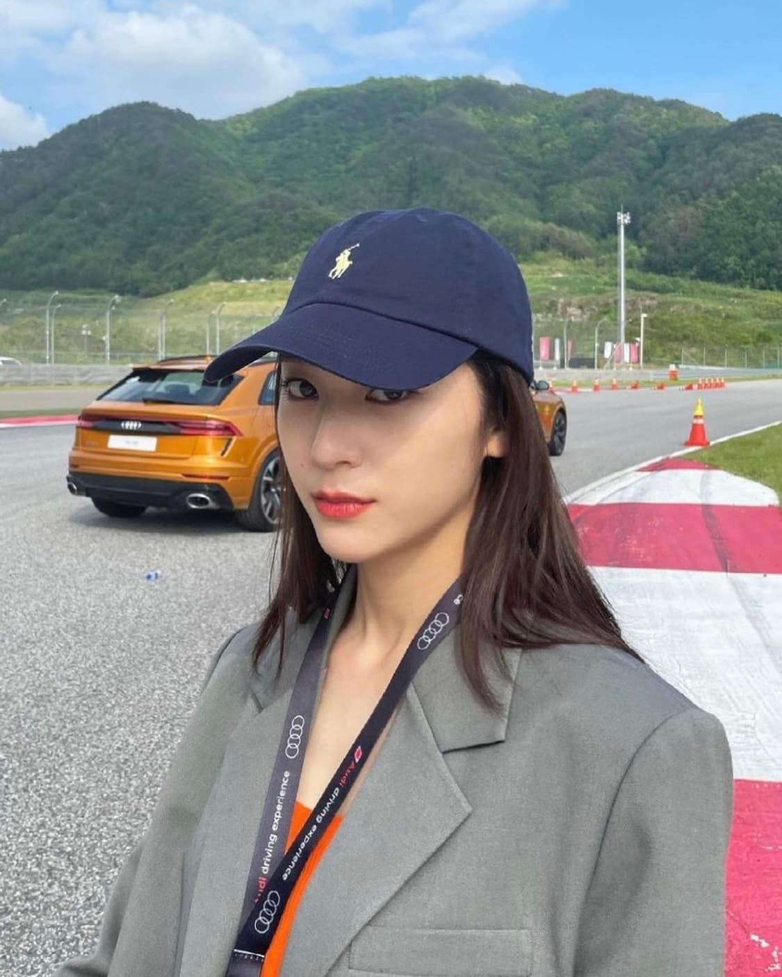 폴로 랄프로렌 네이비 남색 볼캡 모자 클래식 포니 코튼 면 야구 옐로우 상품이미지2