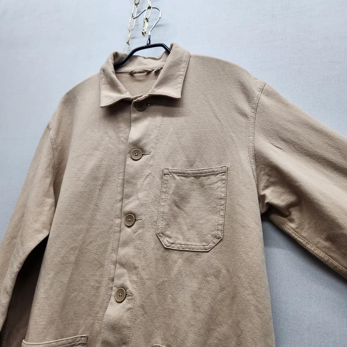 유니클로 스티치 디테일 워크자켓 M(L) 상품이미지3