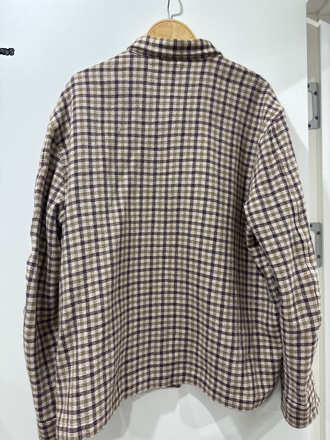 아워레가시 브라운 체크셔츠 48 상품이미지2