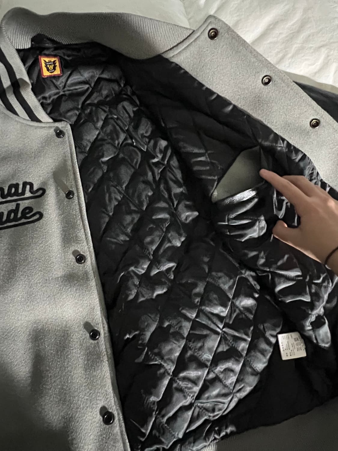 휴먼메이드 야구점퍼 사이즈XL 상품이미지8