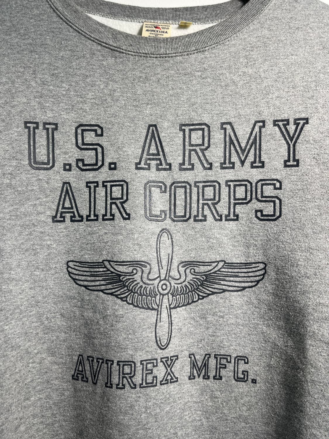Avirex U.S.Army 아비렉스 스웻셔츠 맨투맨 L 상품이미지6