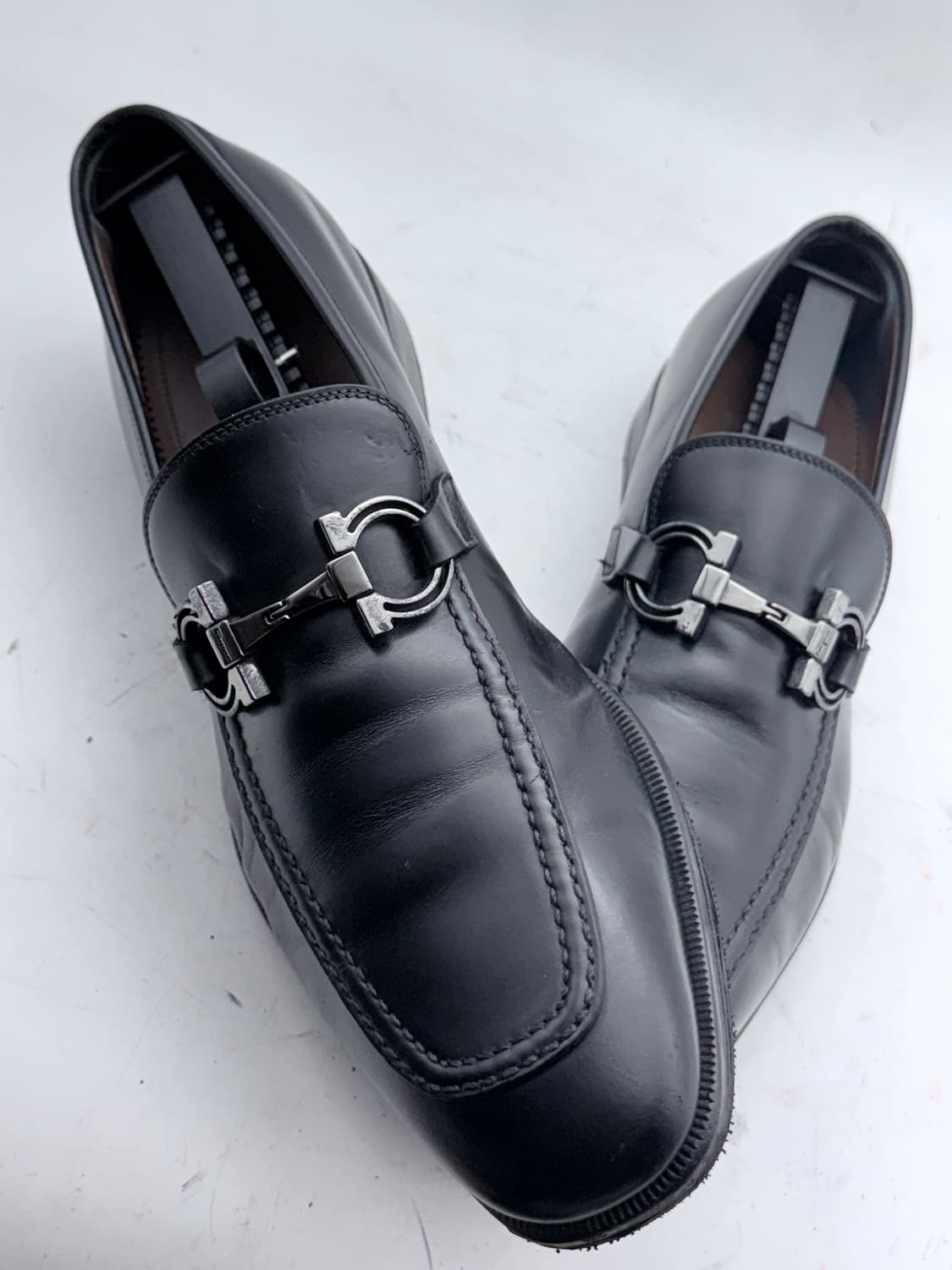 정품)페라가모구두270 상품이미지5