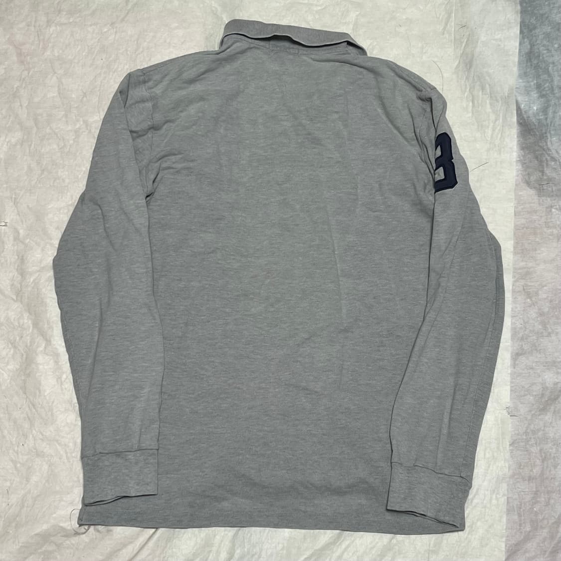 폴로 랄프로렌 긴팔카라티 그레이 XL(18-20) 상품이미지4