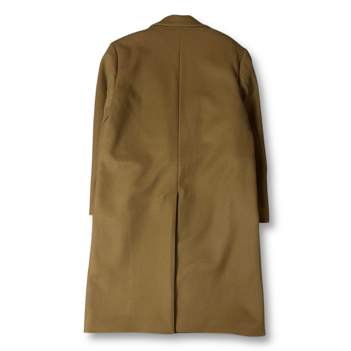  로파이 베이지 카멜 울 캐시미어 싱글 코트 XL 상품이미지2