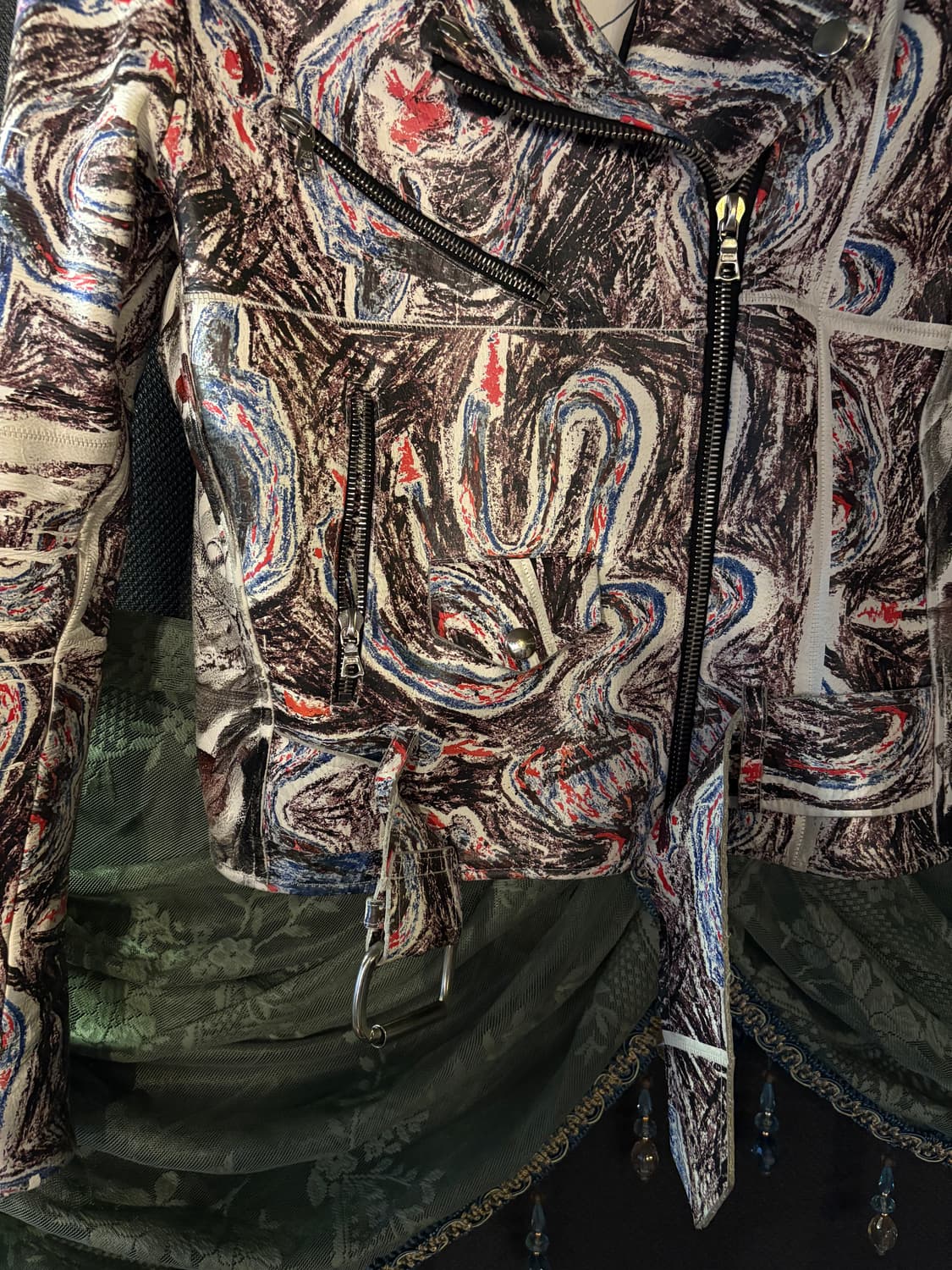 Claire Barrow hand painting jacket 상품이미지4