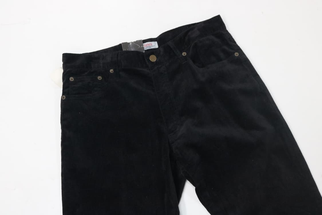 Hanes 헤인즈 빈티지 블랙 코듀로이 팬츠 (32) 상품이미지3