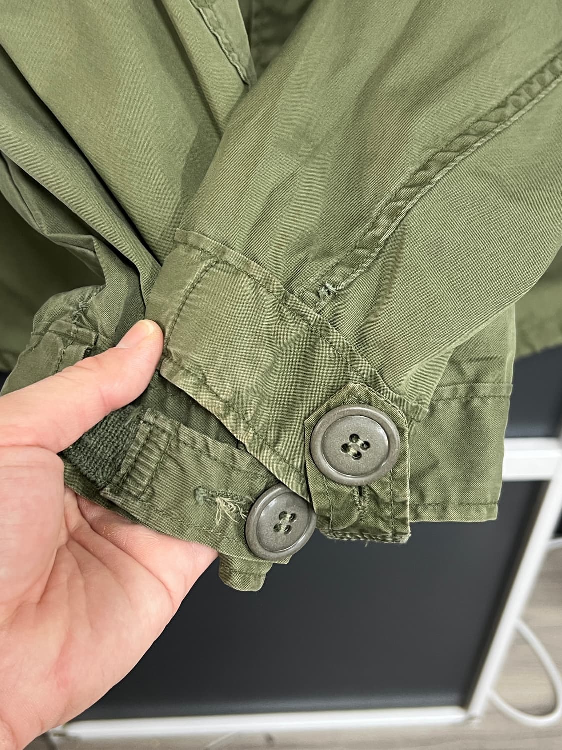 밀리터리 USA 오리지널 70s M-65 피쉬테일 야상 파카 상품이미지6
