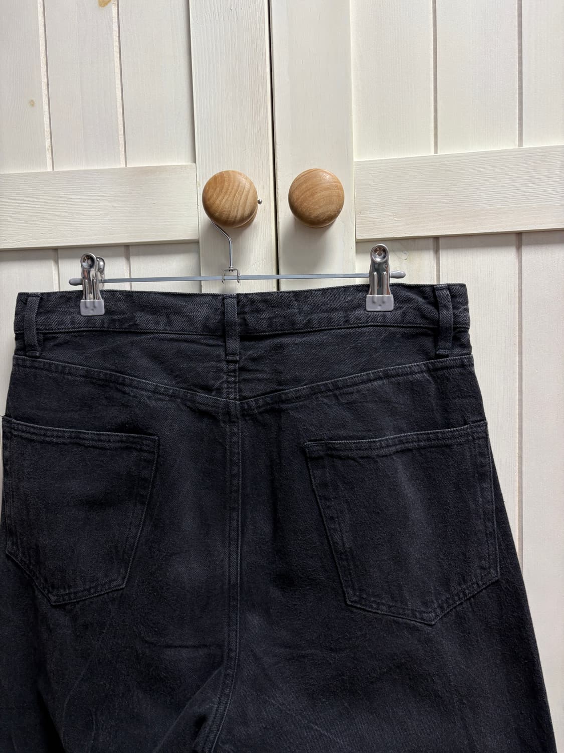 오라리 블랙 라이트닝 셀비지 3사이즈 데님 상품이미지5