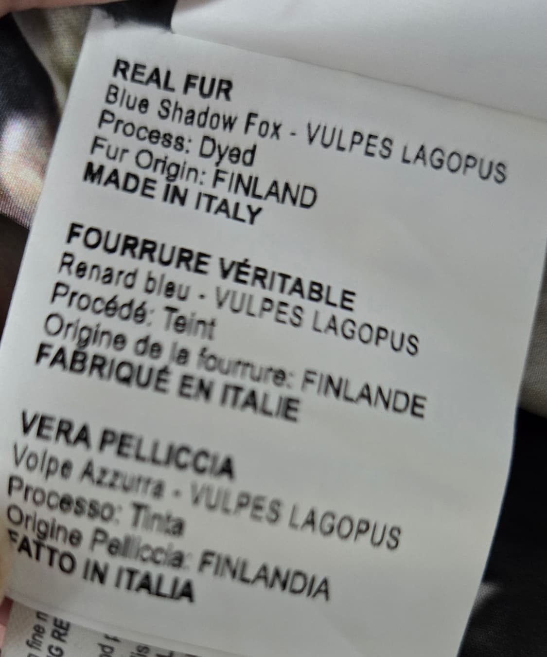 이태리 wild arctic 와일드 아틱 시어링배색 파카 상품이미지10